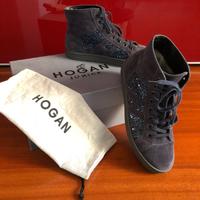 Hogan Sneakers high blu marino taglia 37