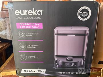 Robot puliza Eureka J15 Max Ultra nuovo