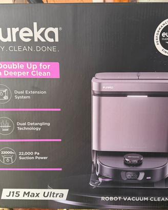 Robot puliza Eureka J15 Max Ultra nuovo