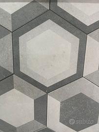 Piastrella esagonale marchio marazzi