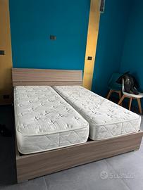 letto contenitore spazioso