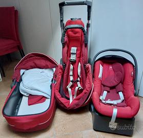 trio inglesina rosso