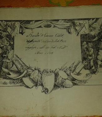 Disegni antichi a china 1827