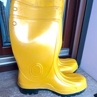 Stivali da cantiere/giardino n.41/42 unisex