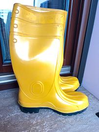 Stivali da cantiere/giardino n.41/42 unisex