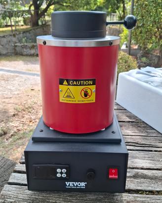 Forno fusorio elettrico VEVOR 3 kg - 1150°C -