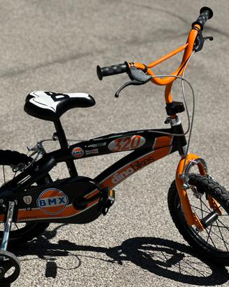 Bicicletta BMX Dino Bikes 16” con rotelle