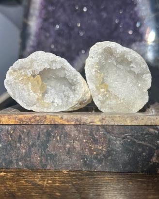 Geode cristallo di rocca n.1