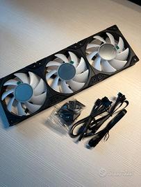 Tris Ventole PC 120mm Regular Flow - Nuove
