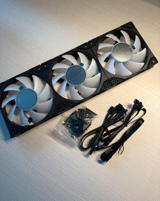 Tris Ventole PC 120mm Regular Flow - Nuove