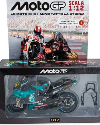 Moto GP Scala 1:12 - Yamaha YZR-M1 2021 Valentino 