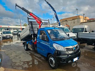 Piaggio porter np6 gru e ribaltabile gpl maxi-2022