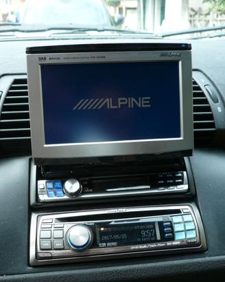 Alpine CVA 1014RB sinto-monitor+TUE-T252TX sintoTV