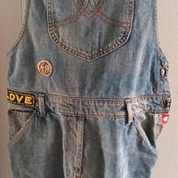 salopette Love Moschino taglia S
