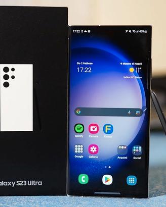 Samsung S23 Ultra 512gb + Penna 12GB Ram Nero 5G
