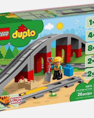 Lego Duplo 10872 ponte pista treno