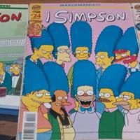 Lotto 10 fumetti misto Vintage Simpson