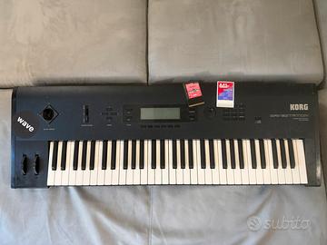 Korg Wavestation synth vintage vector MIDI