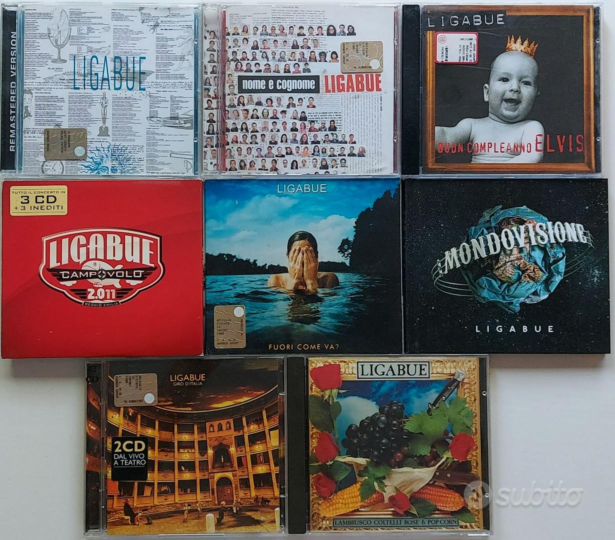 Mondovisione: Ligabue: : CD e Vinili}