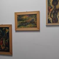 TRITTICO DI QUADRI - PITTURA MATERICA IN RILIEVO