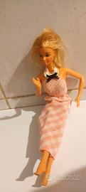 barbie con vestito quick girl