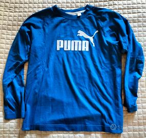 Maglia a maniche lunghe Puma, colore blu