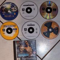 7 Videogiochi PS1 spedizione tracciata inclusa