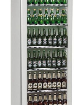 Frigo iCool 401 GSZ–400 litri vetro wht/blk