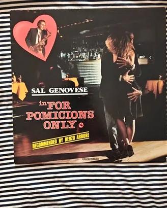 Vinile LP 33 Giri Sal Genovese  For Pomicions Only