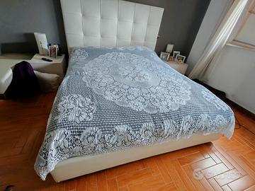 copriletto matrimoniale in pizzo 