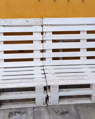 Divano pallet giardino