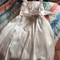 abiti pierre cardin 10/11 a ni raso panna