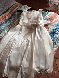 abiti pierre cardin 10/11 a ni raso panna