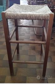 Sgabello in legno