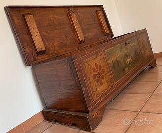 Cassapanca ‘800 con Dipinto