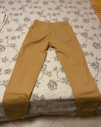 Pantaloni jeckerson gialli taglia 30