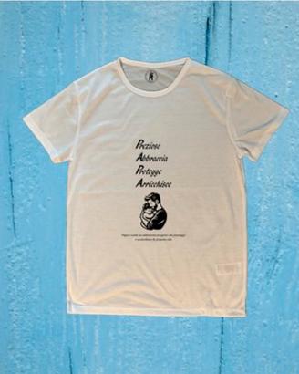 T-shirt con acrostico dedicato al papà