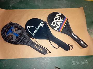 set tre racchette 