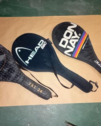 set tre racchette 