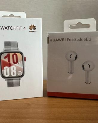 SmartWatch Huawei Watch Fit 4 Cassa in alluminio.