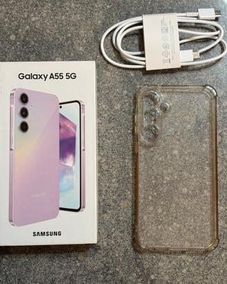Telefono Samsung Galaxy A55 5G da 256 GB rosa