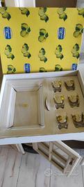 set bicchierini limoncello vetreria campana 