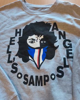 Felpa  Sampdoria Ultras Hells Angels taglia 3XL