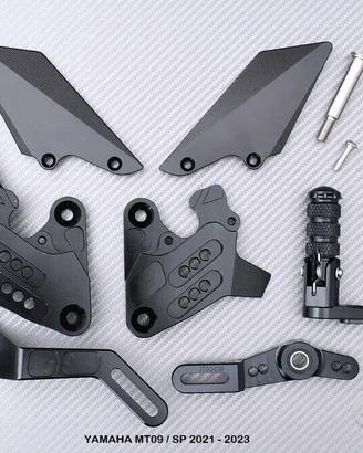Pedane arretrate YAMAHA MT09 / SP 2021 - 2023
