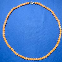 Collana CORALLO ROSA con chiusura ORO 750