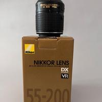 NIKON ZOOM 55-200 + FLASH NIKON SB700