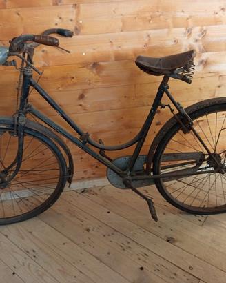 bicicletta vintage  Ideor con freni a bacchetta 