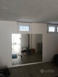 SPECCHIO SENZA BORDI 170x180 Home Gym
