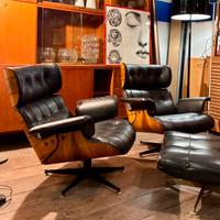 Iconiche Poltrone Stile Eames Lounge Chairs