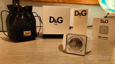 D&G • Orologio NUOVO Time "High Contact" in Acciai